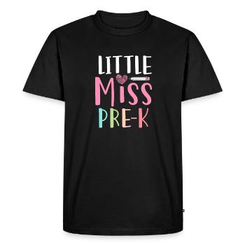 Miss Pre K Kindergarten Preschool Enrollment - Men's Premium Organic T-Shirt - black - Front - Nico (187cm)