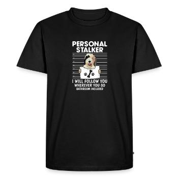 Sheepadoodle Doodle Dog - T-shirt Premium bio Homme - noir - Devant - Nico (187cm)