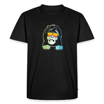 Sheepadoodle Doodle Dog - T-shirt Premium bio Homme - noir - Devant - Nico (187cm)