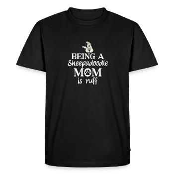 Sheepadoodle Doodle Dog - T-shirt Premium bio Homme - noir - Devant - Nico (187cm)