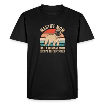 Mastiff Dog Old English Mastiff - Men's Premium Organic T-Shirt - black - Front - Nico (187cm)