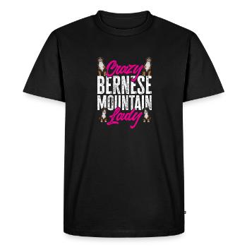 Bouvier bernois - T-shirt Premium bio Homme - noir - Devant - Nico (187cm)