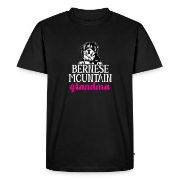 Bouvier bernois - T-shirt Premium bio Homme - noir - Devant - Nico (187cm)