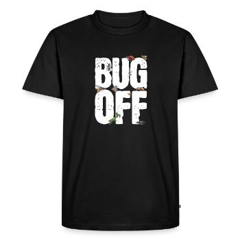 Insect collectors, insects, beetle lovers, entomologists - Men's Premium Organic T-Shirt - black - Front - Nico (187cm)