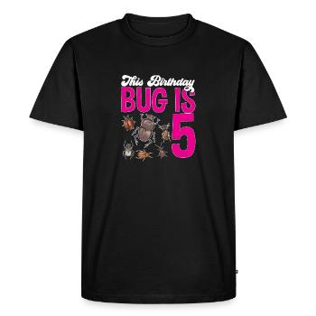 Insect collectors, insects, beetle lovers, entomologists - Men's Premium Organic T-Shirt - black - Front - Nico (187cm)