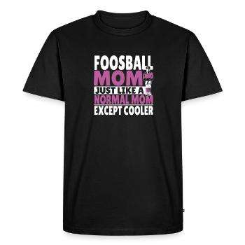 Joueur de baby-foot Maman Femmes Baby-foot Mère - T-shirt Premium bio Homme - noir - Devant - Nico (187cm)