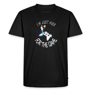 Gamer PC Jeux Console de Jeu Ordinateur Idée cadeau - T-shirt Premium bio Homme - noir - Devant - Nico (187cm)