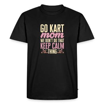 Go Kart Racing Karting Karting - T-shirt Premium bio Homme - noir - Devant - Nico (187cm)