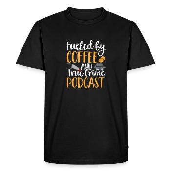 Wahre Verbrechen Podcaster True Crime Podcast - T-shirt Premium bio Homme - noir - Devant - Nico (187cm)