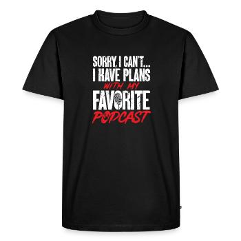 Wahre Verbrechen Podcaster True Crime Podcast - T-shirt Premium bio Homme - noir - Devant - Nico (187cm)