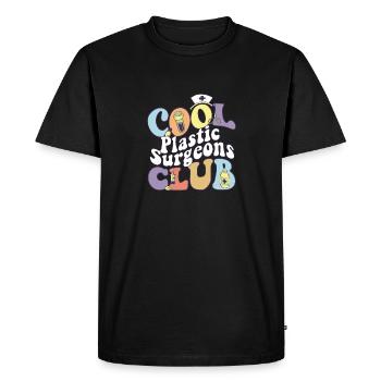 Cool Plastic Surgeons Club Chirurgie Escouade Cosmétique - T-shirt Premium bio Homme - noir - Devant - Nico (187cm)