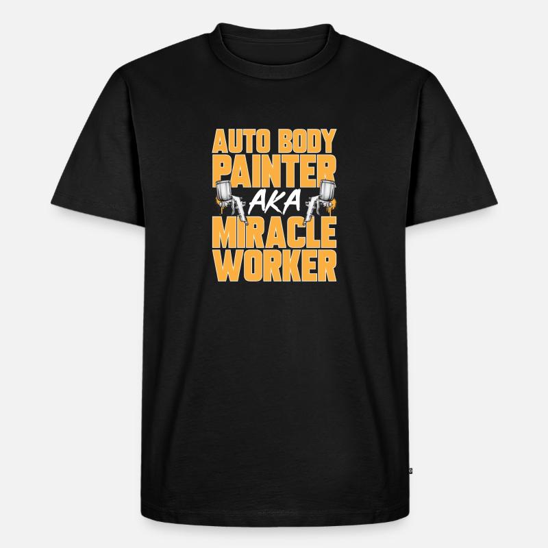 Body Painter Car Painter Painter - Men's Premium Organic T-Shirt - black