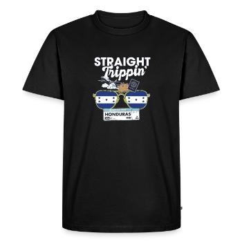 Straight Trippin' Honduras Vacation Tour Voyage - T-shirt Premium bio Homme - noir - Devant - Nico (187cm)