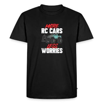 RC Car Remote Control Car - Men's Premium Organic T-Shirt - black - Front - Nico (187cm)