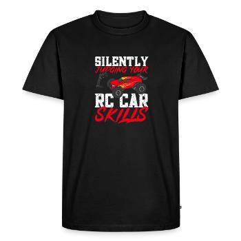 RC Car Remote Control Car - Men's Premium Organic T-Shirt - black - Front - Nico (187cm)