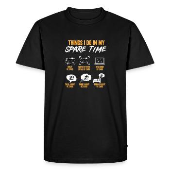 RC Car Remote Control Car - Men's Premium Organic T-Shirt - black - Front - Nico (187cm)