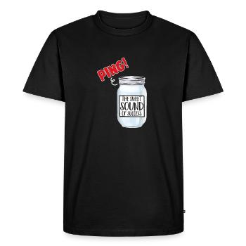Canning, canning, canning, preserving food - Men's Premium Organic T-Shirt - black - Front - Nico (187cm)
