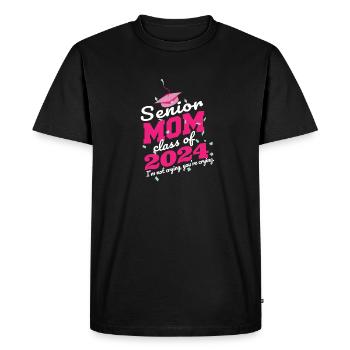 Classe de maman senior de 2024 Proud Mother Funny - T-shirt Premium bio Homme - noir - Devant - Nico (187cm)