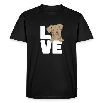 Chiweenie Chien - T-shirt Premium bio Homme - noir - Devant - Nico (187cm)