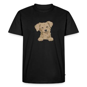 Chiweenie Chien - T-shirt Premium bio Homme - noir - Devant - Nico (187cm)