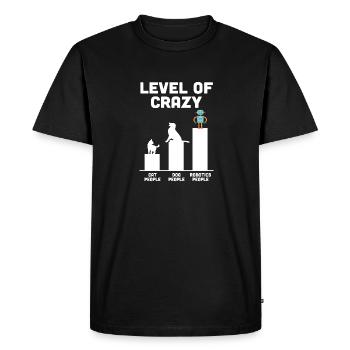 Robotique Niveau Cool De Crazy Droid Builder Build R - T-shirt Premium bio Homme - noir - Devant - Nico (187cm)