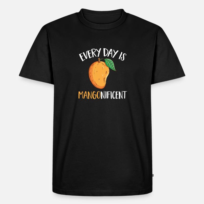 Mango Fruit Mango - Men's Premium Organic T-Shirt - black