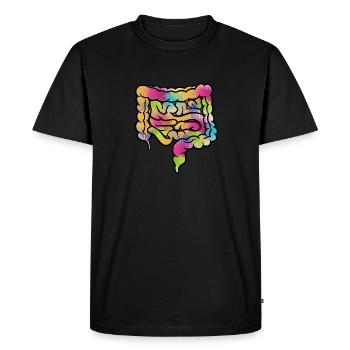 Gastroenterology Endoscopy Colonoscopy - Men's Premium Organic T-Shirt - black - Front - Nico (187cm)