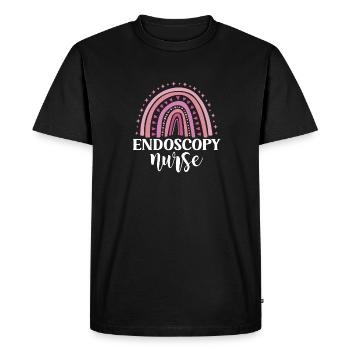 Gastroenterology Endoscopy Colonoscopy - Men's Premium Organic T-Shirt - black - Front - Nico (187cm)