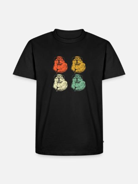 Prairie dog - Men's Premium Organic T-Shirt - black