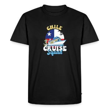 Chile Cruise Squad Family Vacation Trip - Men's Premium Organic T-Shirt - black - Front - Nico (187cm)