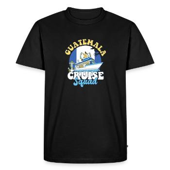 Voyage de vacances en famille Guatemala Cruise Squad - T-shirt Premium bio Homme - noir - Devant - Nico (187cm)