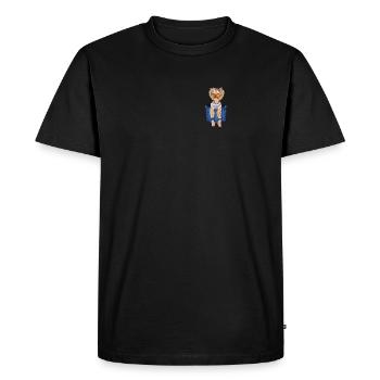 Yorkshire Terrier sac Yorkie porte cadeau - T-shirt Premium bio Homme - noir - Devant - Nico (187cm)
