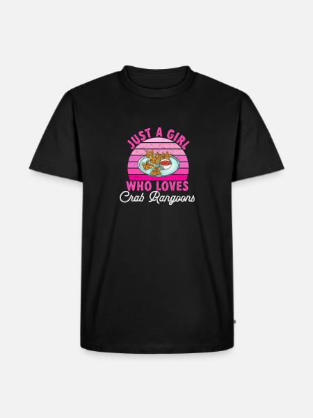 Krabben Rangoon Crab Rangoon - Men's Premium Organic T-Shirt - black