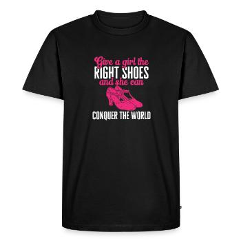 Tap Dance Teacher Tap Dancer Tap Dance - Men's Premium Organic T-Shirt - black - Front - Nico (187cm)