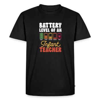 Kindergarten Teacher Daycare Center Educator - Men's Premium Organic T-Shirt - black - Front - Nico (187cm)