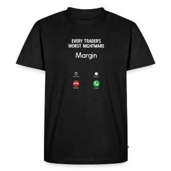 Trading Crypto Stock Market Investor Day Trader - Men's Premium Organic T-Shirt - black - Front - Nico (187cm)