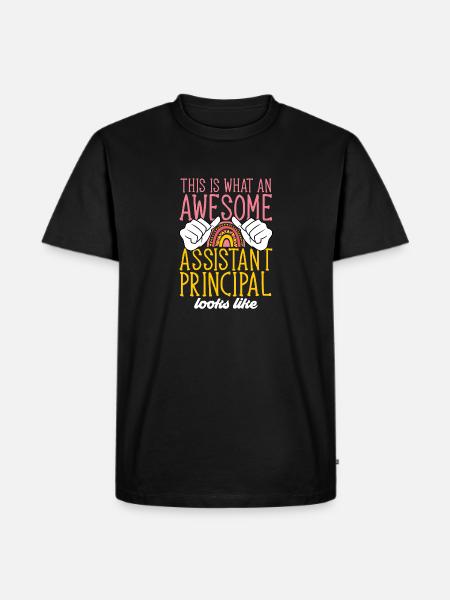 Deputy Principal - Men's Premium Organic T-Shirt - black