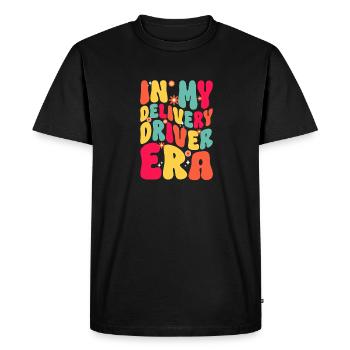 Supplier Package Delivery - Men's Premium Organic T-Shirt - black - Front - Nico (187cm)