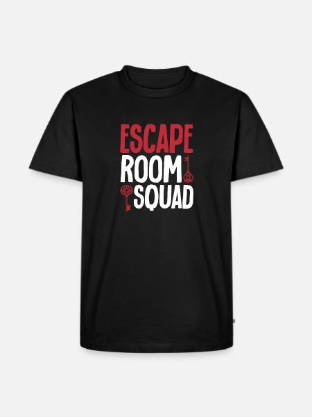 Salle d’évasion - T-shirt Premium bio Homme - noir