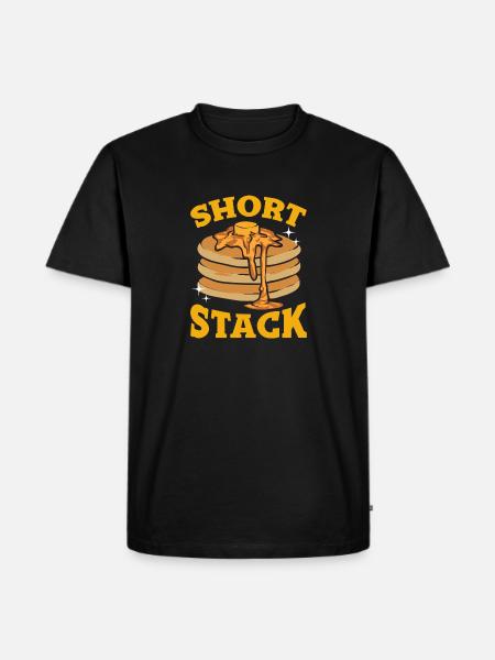 Pancake Breakfast Pancakes - Men's Premium Organic T-Shirt - black