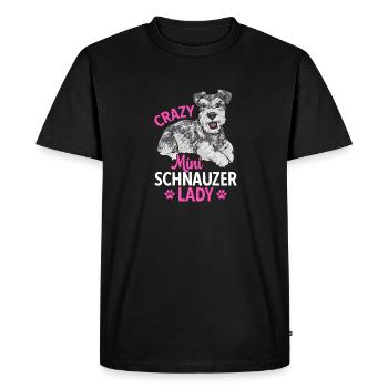 Schnauzer nain Chien Schnauzer - T-shirt Premium bio Homme - noir - Devant - Nico (187cm)