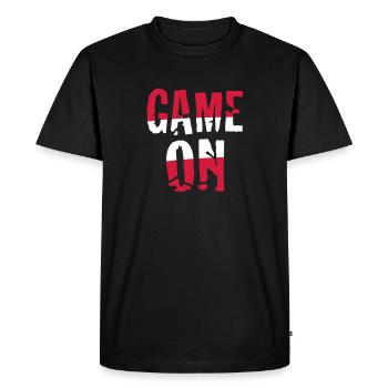 austria - Men's Premium Organic T-Shirt - black - Front - Nico (187cm)