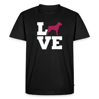 Rottweiler - T-shirt Premium bio Homme - noir - Devant - Nico (187cm)