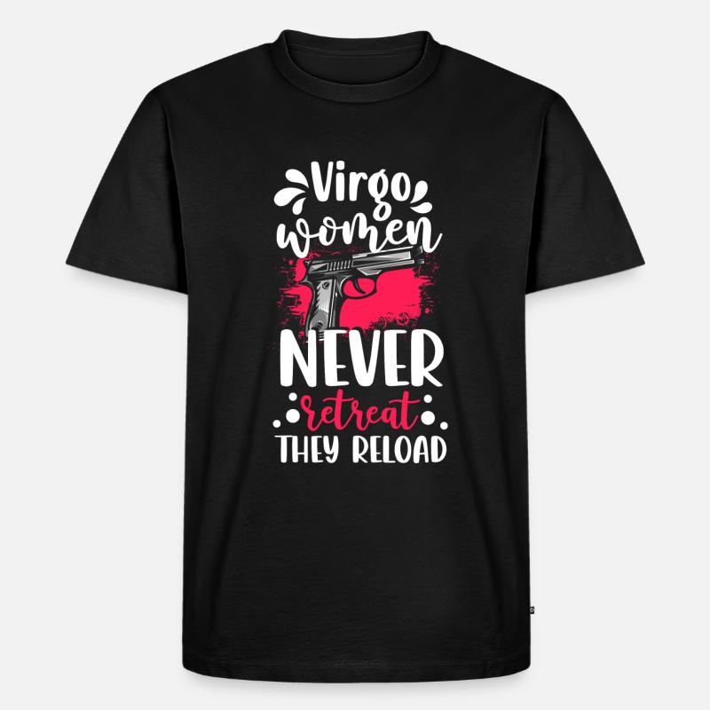 Horoskop Erde Aberglaube - Männer Premium Bio T-Shirt - Schwarz
