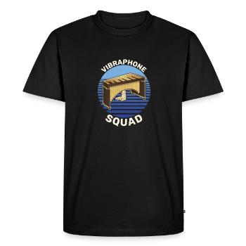 Musicien École de musique Vibraphone Batterie - T-shirt Premium bio Homme - noir - Devant - Nico (187cm)
