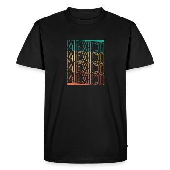 Mexico vacation tequila travel Mexican saying - Men's Premium Organic T-Shirt - black - Front - Nico (187cm)