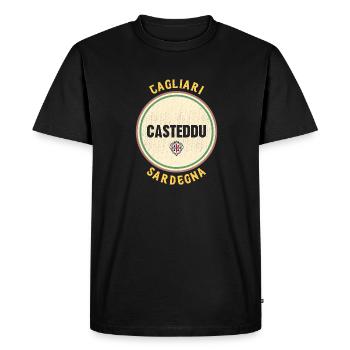 Italy Sardegna island Mediterranean holiday trip - Men's Premium Organic T-Shirt - black - Front - Nico (187cm)