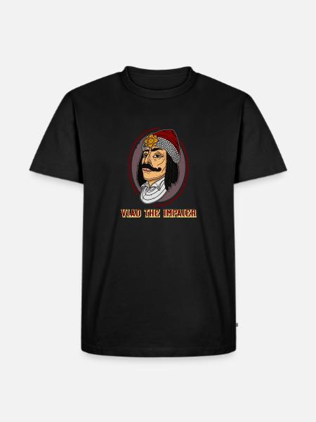 Transylvanie Vlad Tepes Roumanie Empaleur - T-shirt Premium bio Homme - noir