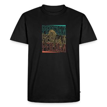 Persia Iran History Lion Iran Gift - Men's Premium Organic T-Shirt - black - Front - Nico (187cm)