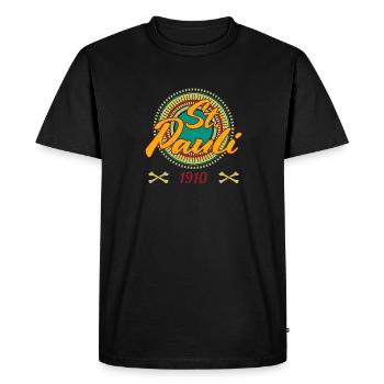 Sankt Pauli Paulianer Hamburg Norden Moin - T-shirt Premium bio Homme - noir - Devant - Nico (187cm)